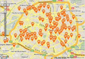 Mobizen - Bonne distribution à travers Paris