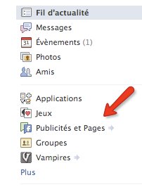 Etape 1: publicités et pages
