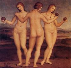 3 graces Raphael trois grâces