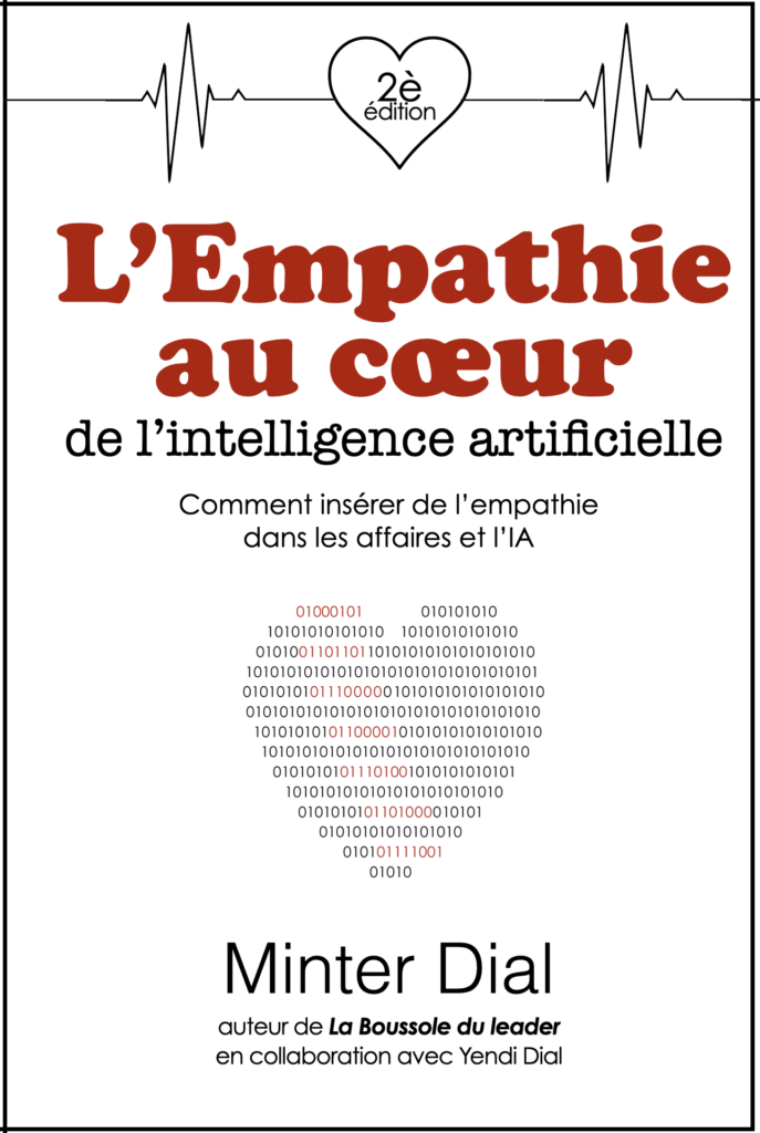 Couverture du livre L'Empathie au cœur de l'intelligence artificielle de Minter Dial